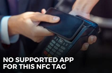 message aucune application compatible avec ce tag nfc|no app supported for nfc.